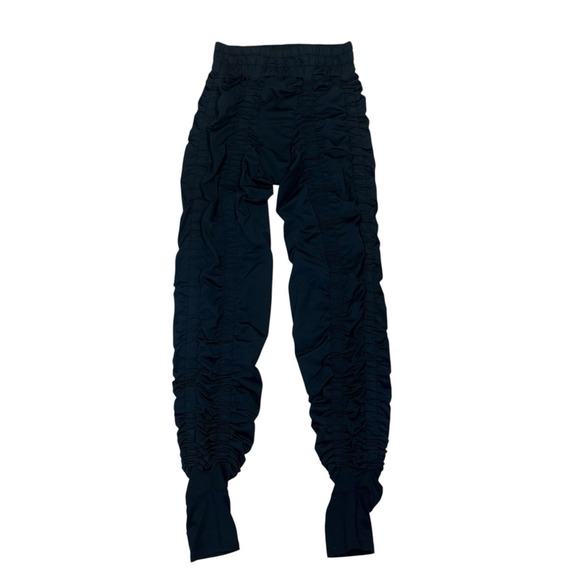 Agogie Pants - Agogie Wearable Resistance Band +20 Leggings Womens L Black Ruched Training Pant